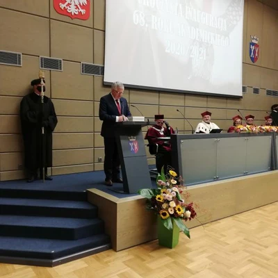 6 października 2020 r., Uroczysta Inauguracja 68. Roku Akademickiego na Uniwersytecie Rolniczym w Krakowie,