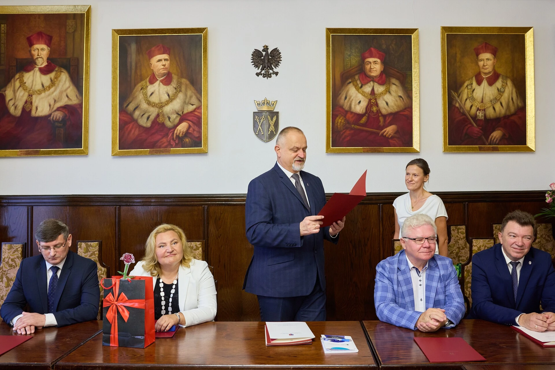 Podsumowanie kadencji i przekazanie władzy na Uniwersytecie Rolniczym w Krakowie