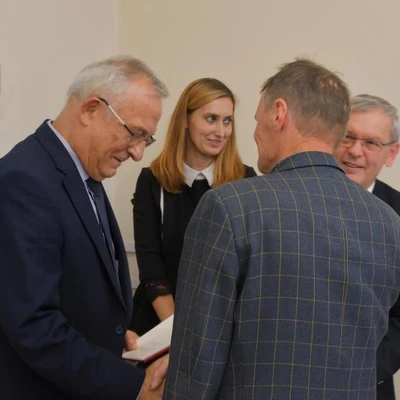 Spotkanie władz uczelni z emerytowanymi pracownikami uczelni