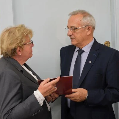 Spotkanie władz uczelni z emerytowanymi pracownikami uczelni