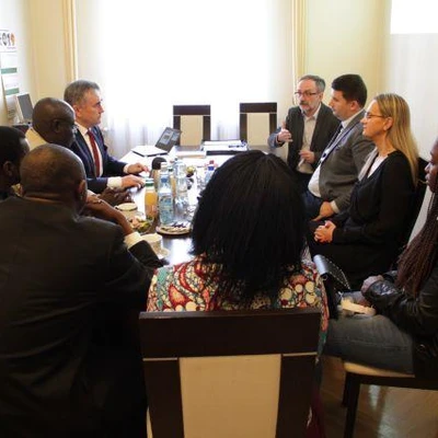 Delegacja z Nasarawa State University Keffi oraz z Ambasady Federalnej Republiki Nigerii