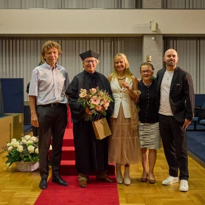 Nadanie tytułu doktora honoris causa Jerzemu Zawistowskiemu, profesorowi Uniwersytetu Kolumbii Brytyjskiej w Vancouver