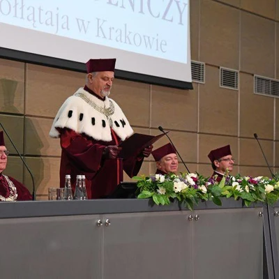 14 czerwca 2023 r.; Uroczystość nadania tytułu doktora honoris causa prof. Colinowi Scanesowi,