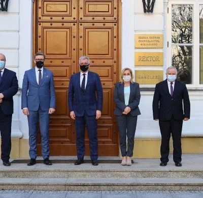02. marca 2021 r., Posiedzenie Konferencji Rektorów Uczelni Rolniczych i Przyrodniczych w SGGW