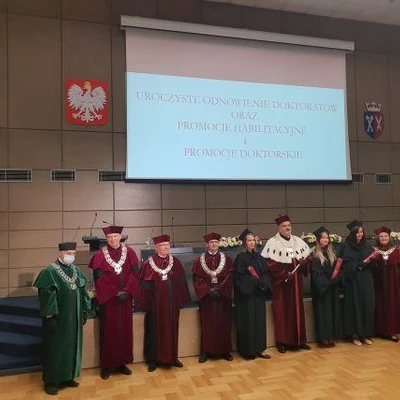18 czerwca 2021 r., Uroczyste odnowienie doktoratów oraz promocje habilitacyjne i doktorskie