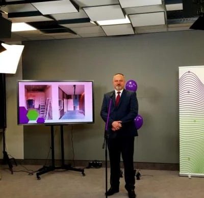 5 października 2022 r., Otwarcie Centrum E-Learningu na Uniwersytecie Rolniczym w Krakowie