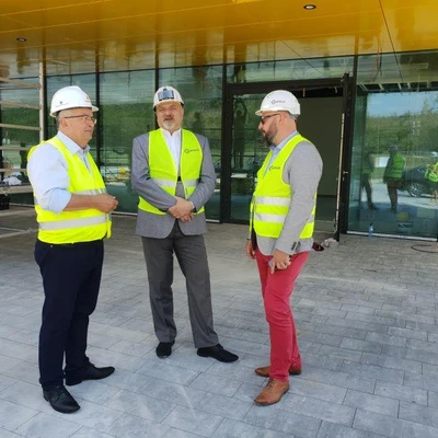 4 Lipca 2022 ., Wizyta Ministra Infrastruktury na Uniwersytecie Rolniczym w Krakowie