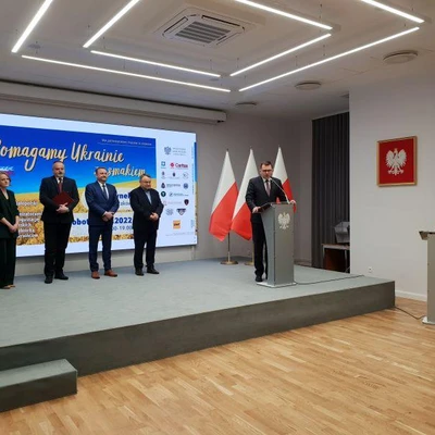 31. marca 2022 r., Briefing prasowy w Urzędzie Wojewódzkim w związku z wydarzeniem 