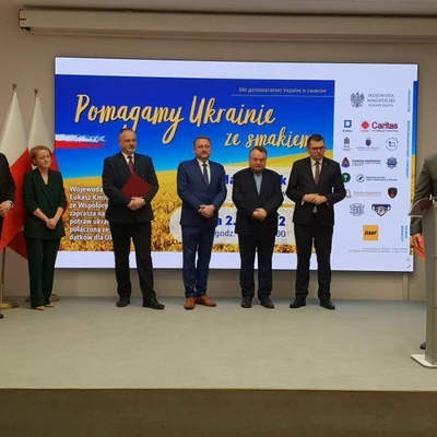 31. marca 2022 r., Briefing prasowy w Urzędzie Wojewódzkim w związku z wydarzeniem 