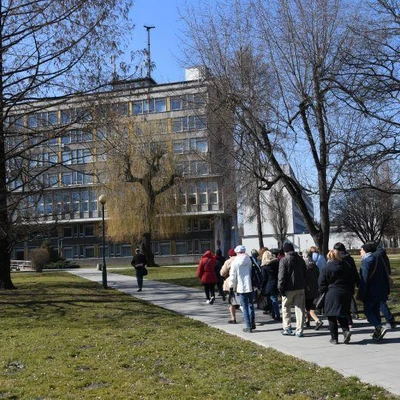 12-19 marca 2022 r. Zwiedzanie uczelni - Koło Grodzkie PTTK im. Ludomira Sawickiego - w ramach akcji 