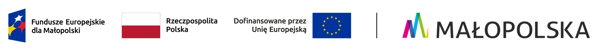 Centrum Informacji Geoprzestrzennej i Środowiskowej Uniwersytetu Rolniczego w Krakowie - finansowanie - loga