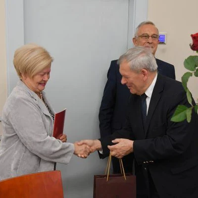 Spotkanie władz uczelni z emerytowanymi pracownikami uczelni