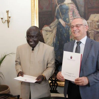 Delegacja z Nasarawa State University Keffi oraz z Ambasady Federalnej Republiki Nigerii