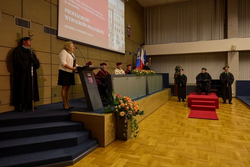 Uroczystość nadania tytułu Doktora Honoris Causa Profesorowi Wernerowi Praznikowi