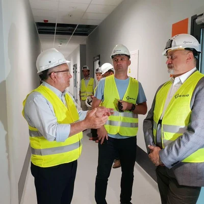 4 Lipca 2022 ., Wizyta Ministra Infrastruktury na Uniwersytecie Rolniczym w Krakowie