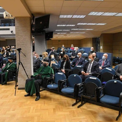 15 października 2021 r., Uroczystość nadania tytułu doktora honoris causa UR prof. Andrzejowi Koteckiemu