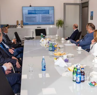 Spotkanie delegacji UR z Zarządem Miejskiego Przedsiębiorstwa Oczyszczania Sp. z o.o.