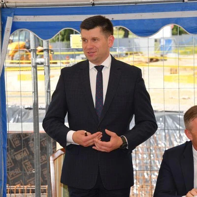 6 lipca 2021 r., Uroczystość wmurowania aktu erekcyjnego pod Budowę Centrum Innowacji oraz Badań Prozdrowotnej i Bezpiecznej Żywności