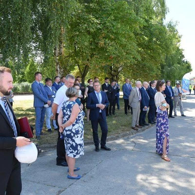 6 lipca 2021 r., Uroczystość wmurowania aktu erekcyjnego pod Budowę Centrum Innowacji oraz Badań Prozdrowotnej i Bezpiecznej Żywności