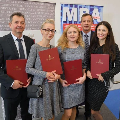 9 października 2020 r., Zakończenie I edycji Studiów Mba „Zarządzanie Bankiem Spółdzielczym”