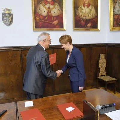 Wręczenie nominacji władzom uczelni