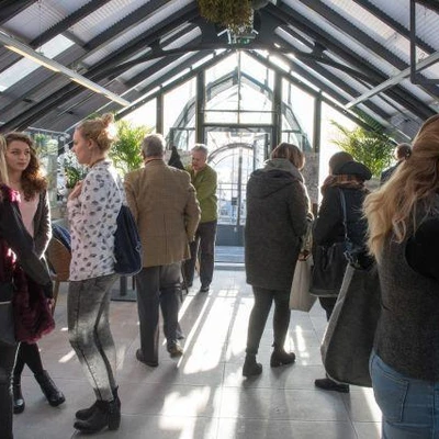 18 stycznia 2018 r., Wernisaż wystawy prac studentów Architektury Krajobrazu w Pojnarówce