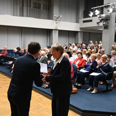 6.06.2025 r. Uroczyste zakończenie studiów na Uniwersytecie Trzeciego Wieku