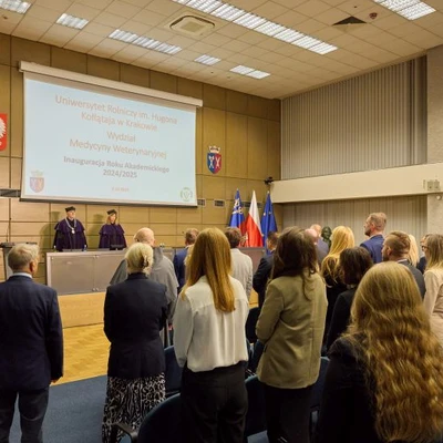Uroczysta inauguracja roku akademickiego 2024/2025 na Wydziale Weterynarii