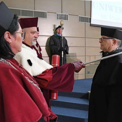 14 czerwca 2023 r.; Uroczystość nadania tytułu doktora honoris causa prof. Colinowi Scanesowi,