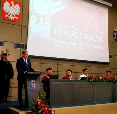 5 października 2022 r., Uroczysta Inauguracja 70. roku akademickiego na Uniwersytecie Rolniczym w Krakowie
