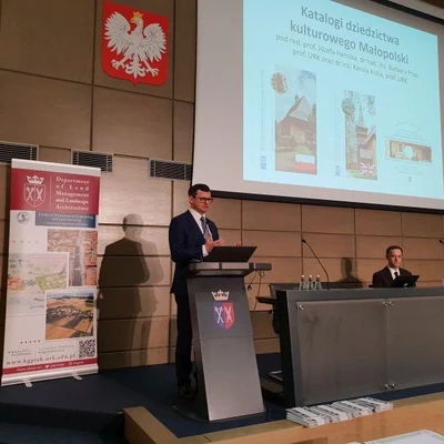 9 maja 2022 r., Prezentacja Multimedialnego Katalogu Dziedzictwa Kulturowego Małopolski podczas Międzynarodowego Seminarium Naukowego 