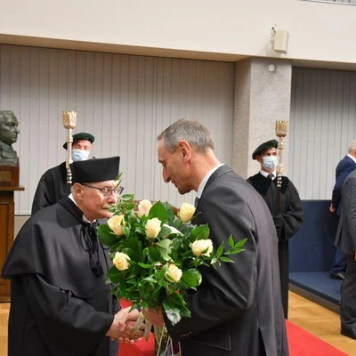 15 października 2021 r., Uroczystość nadania tytułu doktora honoris causa UR prof. Andrzejowi Koteckiemu