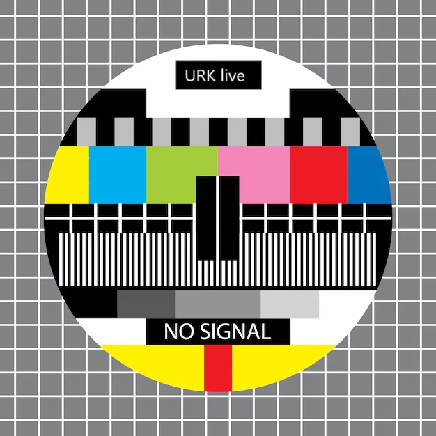 grafika - brak sygnału TV