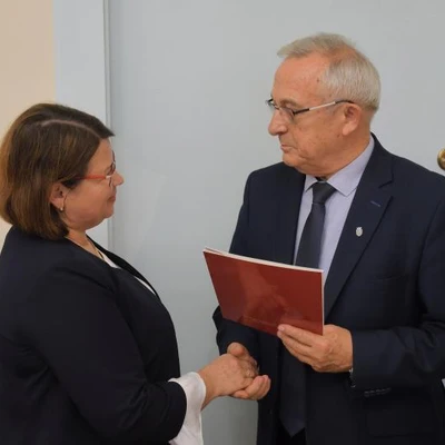 Spotkanie władz uczelni z emerytowanymi pracownikami uczelni