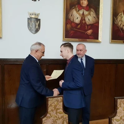 Rozdanie stypendiów z Własnego Funduszu Stypendialnego dla Studentów UR, Fundacji UR oraz Nagród Rektora dla Studentów i Doktorantów z Funduszu Promocji i Wychowania UR w Krakowie