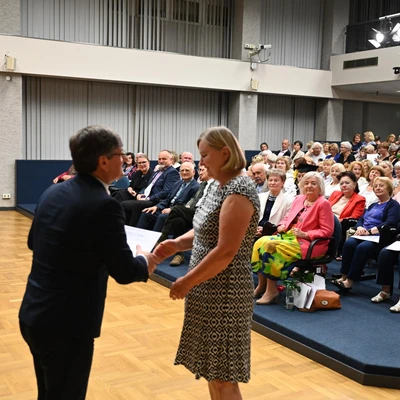 6.06.2025 r. Uroczyste zakończenie studiów na Uniwersytecie Trzeciego Wieku