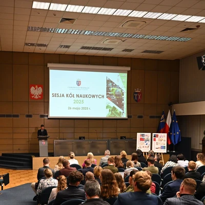 26 maja 2025 r. Sesja Kół Naukowych URK