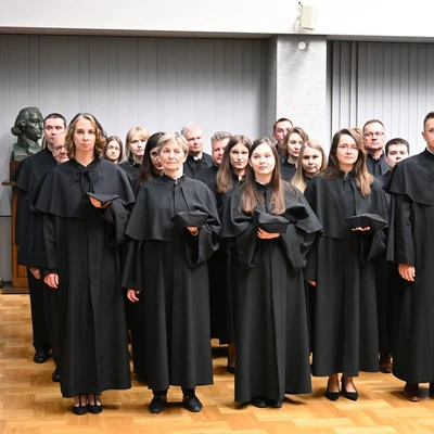Uroczyste promocje doktorów habilitowanych i doktorów oraz odnowienie doktoratów w Uniwersytecie Rolniczym w Krakowie, fot. 22