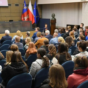 21 marca 2024. Dzień Otwarty URK - aula Centrum Kongresowego.