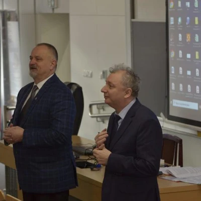 13 stycznia 2023 r., Wiceminister Finansów dr hab. Sebastian Skuza, prof. UW, z wizytą i wykładem dla studentów MBA