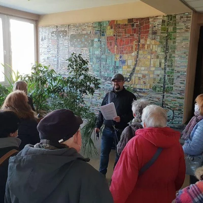 12-19 marca 2022 r. Zwiedzanie uczelni - Koło Grodzkie PTTK im. Ludomira Sawickiego - w ramach akcji 