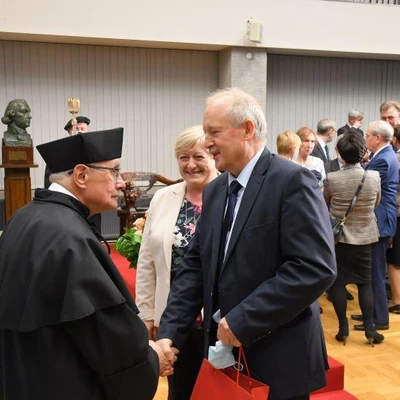 15 października 2021 r., Uroczystość nadania tytułu doktora honoris causa UR prof. Andrzejowi Koteckiemu