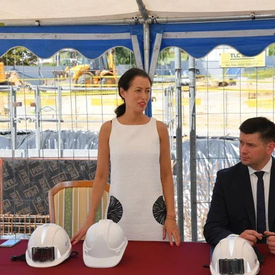 6 lipca 2021 r., Uroczystość wmurowania aktu erekcyjnego pod Budowę Centrum Innowacji oraz Badań Prozdrowotnej i Bezpiecznej Żywności