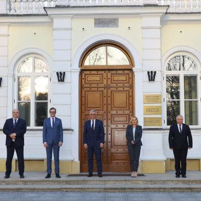 02. marca 2021 r., Posiedzenie Konferencji Rektorów Uczelni Rolniczych i Przyrodniczych w SGGW