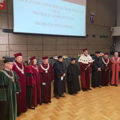 18 czerwca 2021 r., Uroczyste odnowienie doktoratów oraz promocje habilitacyjne i doktorskie
