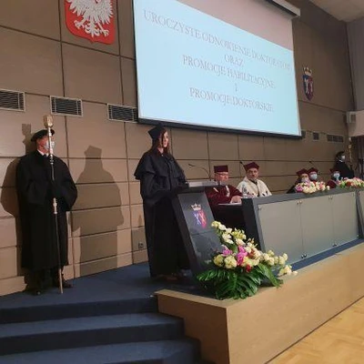 18 czerwca 2021 r., Uroczyste odnowienie doktoratów oraz promocje habilitacyjne i doktorskie