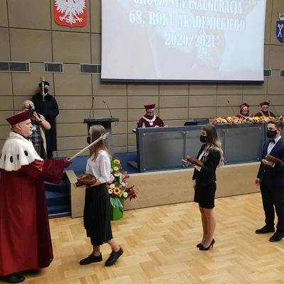 6 października 2020 r., Uroczysta Inauguracja 68. Roku Akademickiego na Uniwersytecie Rolniczym w Krakowie,
