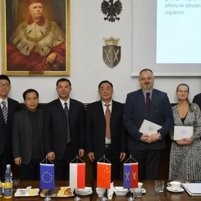 16 stycznia 2020 r., Spotkanie z delegacją z Chin
