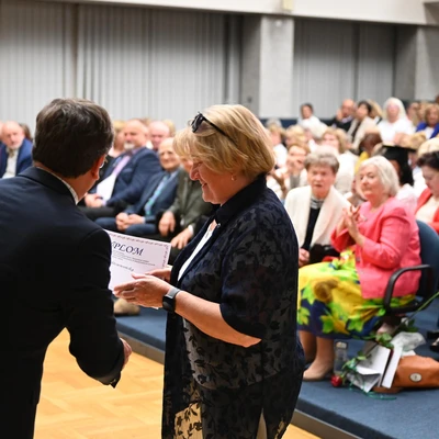 6.06.2025 r. Uroczyste zakończenie studiów na Uniwersytecie Trzeciego Wieku