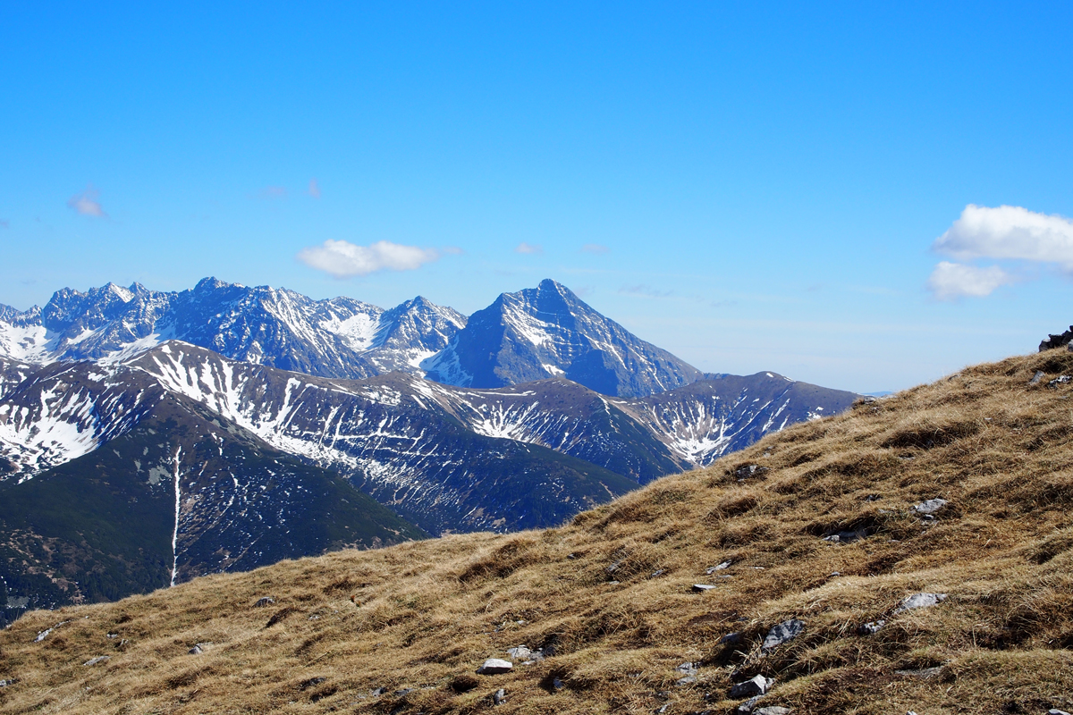 Widok Tatr Wysokich